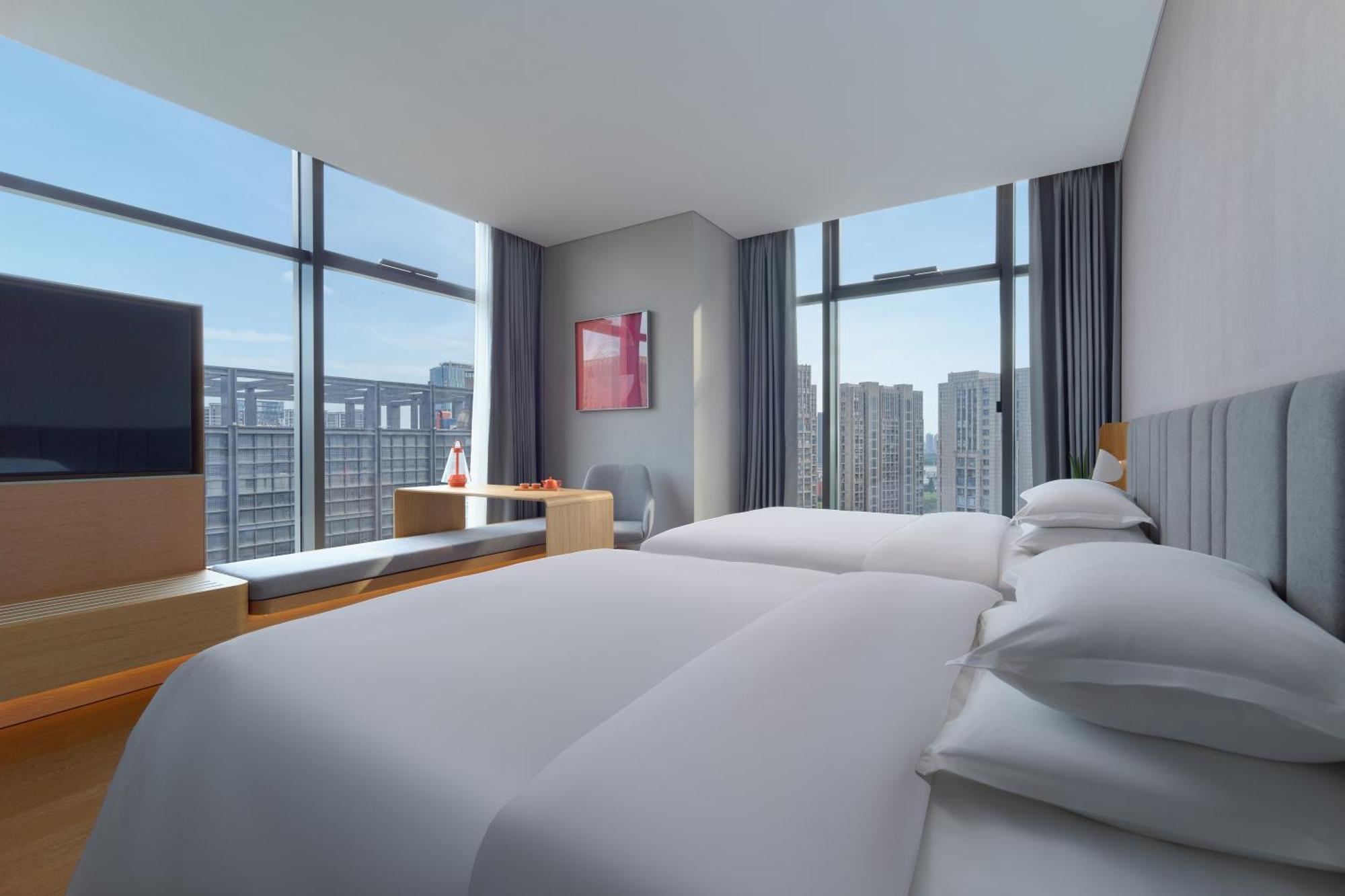 Pagoda Hotel Hangzhou Binjiang Exterior photo